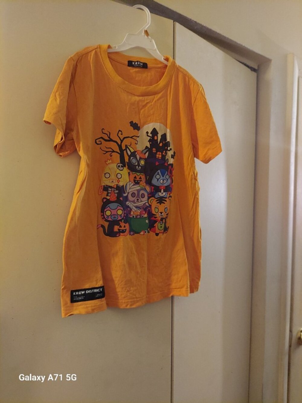 Krew District Youth Halloween Teddy Tee